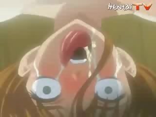 Kartun babeh gets fucked in her nyenyet bokong so hard that it hurts