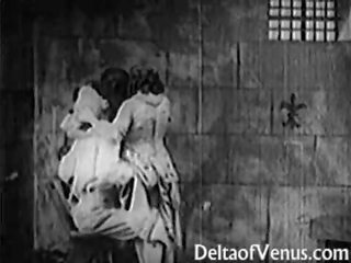 アンティーク フランス語 xxx ビデオ 1920年代 - 牢獄 日