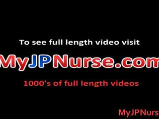 Akina charming smashing Asian Nurse