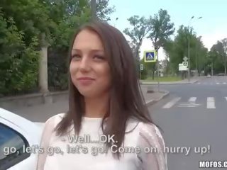 Outdoor daughter teen Foxy fucked in public