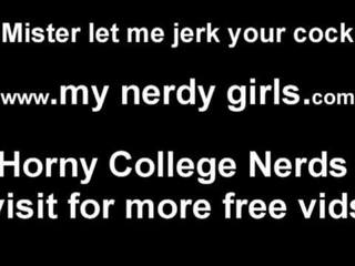 I am nerdy but I can start a guy cum JOI